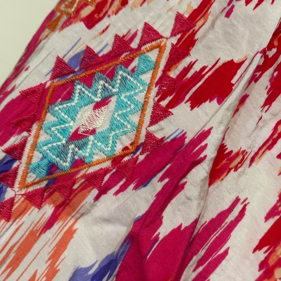 Savanna Jane Multicolor Boho Blouse - Picture 4 of 7